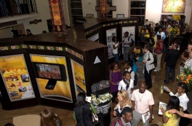 Following the ribbon cutting, attendees toured the Life Improvement Centre’s interactive displays presenting Dianetics and Scientology principles and their application to life. The Centre provides practical courses addressing a variety of life situations, including study difficulties, problems with relationships, and personal and work-related stress.