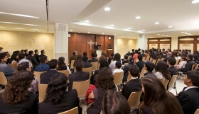 The chapel of the new Scientology Organization for Mexico serves parishioners and guests for Sunday Services, Weddings, Naming Ceremonies and other congregational gatherings.