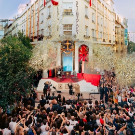 The ribbon cutting in Madrid’s Neighborhood of Letters marked a new era for religious freedom in Spain, with dignitaries from law, religion and human rights proclaiming Scientology as the hope for their country.
