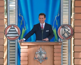 Mr. David Miscavige, Chairman of the Board of Religious Technology Center and ecclesiastical leader of the Scientology religion, officiated at the dedication and opening of the Church of Scientology of Malmö on April 4, 2009.